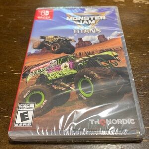Nintendo switch - monster jam steel titans not opened.